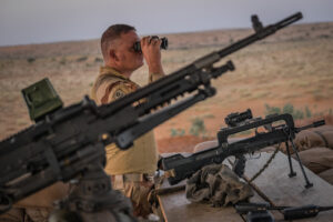 Mali, Ansongo, 2015-12-19. Daily life of french soldiers of barkhane military operation in Mali (Africa) launch in 2013 