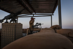 Mali, Ansongo, 2015-12-19. Daily life of french soldiers of barkhane military operation in Mali (Africa) launch in 2013