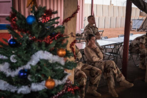 Mali, Ansongo, 2015-12-19. Daily life of french soldiers of barkhane military operation in Mali (Africa) launch in 2013 