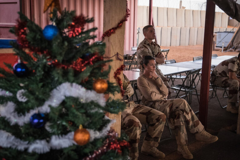 Mali, Ansongo, 2015-12-19. Daily life of french soldiers of barkhane military operation in Mali (Africa) launch in 2013 