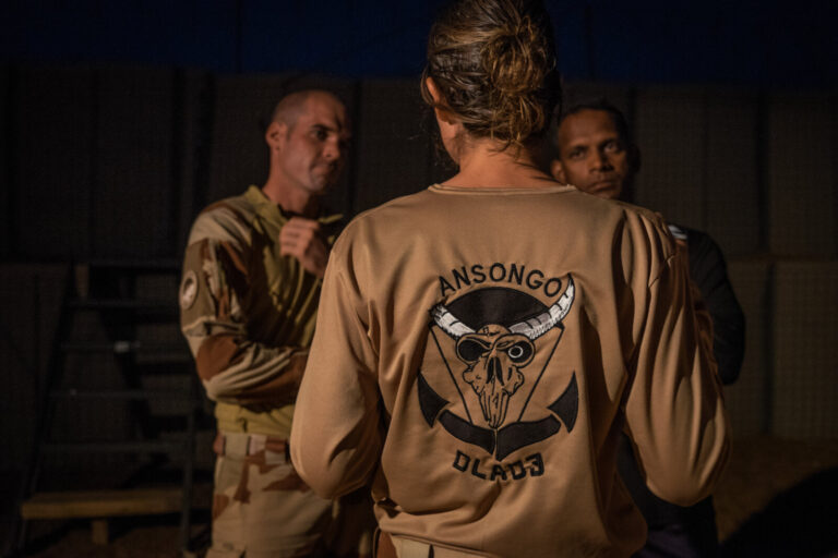 Mali, Ansongo, 2015-12-19. Daily life of french soldiers of barkhane military operation in Mali (Africa) launch in 2013 