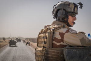 Mali, Ansongo, 2015-12-19. Daily life of french soldiers of barkhane military operation in Mali (Africa) launch in 2013 
