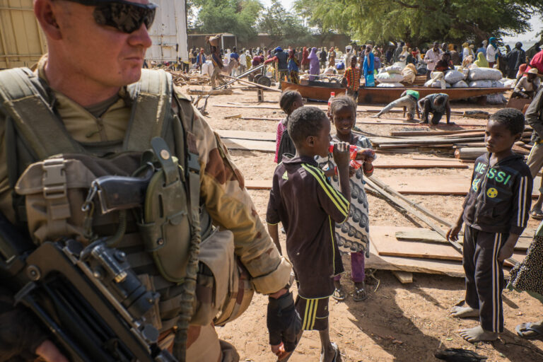 Mali, Ansongo, 2015-12-19. Daily life of french soldiers of barkhane military operation in Mali (Africa) launch in 2013 