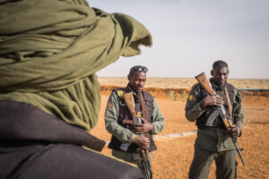 Mali, Ansongo, 2015-12-19. Daily life of french soldiers of barkhane military operation in Mali (Africa) launch in 2013 
