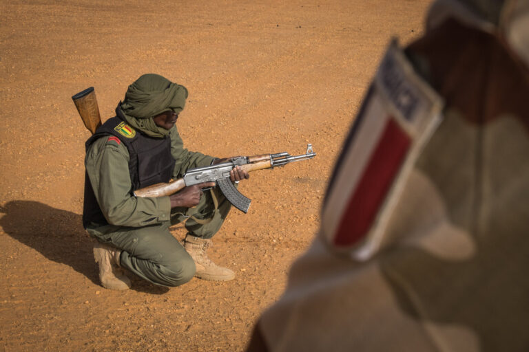 Mali, Ansongo, 2015-12-19. Daily life of french soldiers of barkhane military operation in Mali (Africa) launch in 2013 