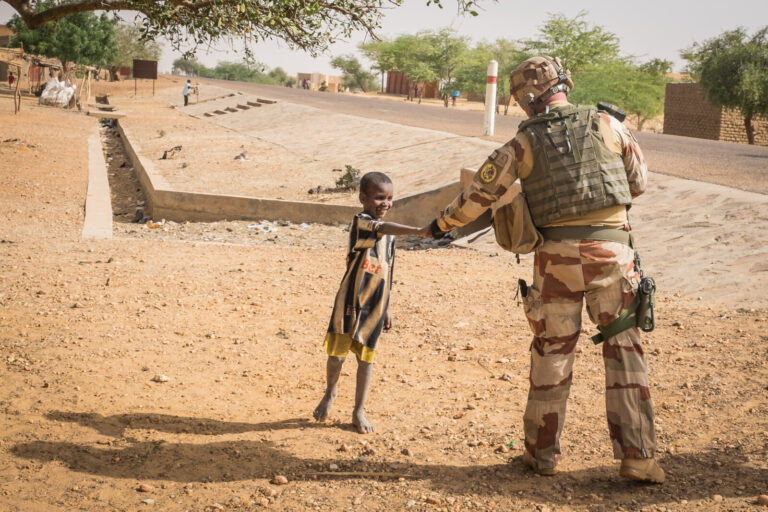 Mali, Ansongo, 2015-12-19. Daily life of french soldiers of barkhane military operation in Mali (Africa) launch in 2013 