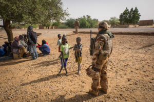 Mali, Ansongo, 2015-12-19. Daily life of french soldiers of barkhane military operation in Mali (Africa) launch in 2013 
