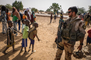 Mali, Ansongo, 2015-12-19. Daily life of french soldiers of barkhane military operation in Mali (Africa) launch in 2013 