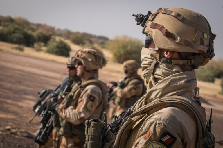 Mali, Ansongo, 2015-12-19. Daily life of french soldiers of barkhane military operation in Mali (Africa) launch in 2013 