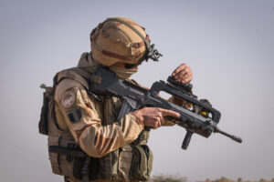 Mali, Ansongo, 2015-12-19. Daily life of french soldiers of barkhane military operation in Mali (Africa) launch in 2013 