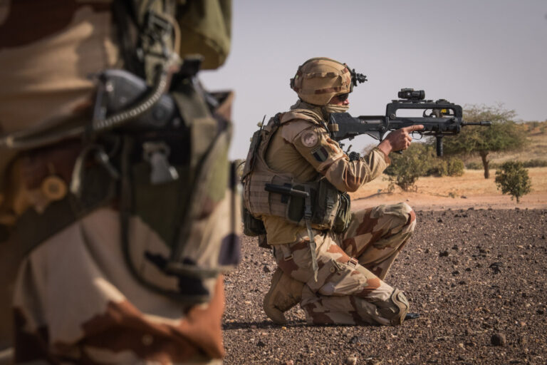 Mali, Ansongo, 2015-12-19. Daily life of french soldiers of barkhane military operation in Mali (Africa) launch in 2013 