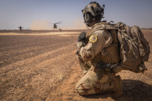 Mali, Ansongo, 2015-12-19. Daily life of french soldiers of barkhane military operation in Mali (Africa) launch in 2013 