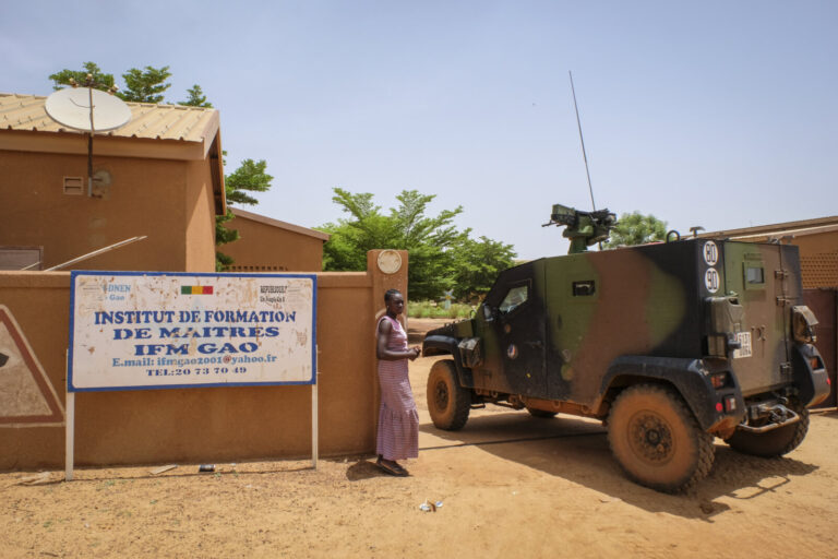 Gao's French base in Mali is the largest of the Barkhane external operation. It is from this base that the operations ar