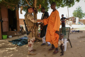 Gao's French base in Mali is the largest of the Barkhane external operation. It is from this base that the operations ar