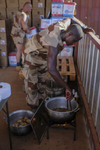 Gao's French base in Mali is the largest of the Barkhane external operation. It is from this base that the operations ar