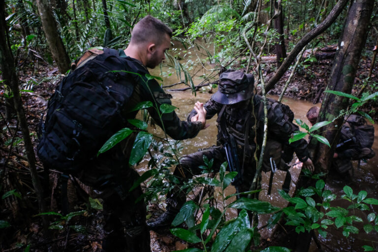 France, Maripasoula, 2018-12-20. In French Guyana, illegal gold mining has been thriving for decades. Fuelled by clandes