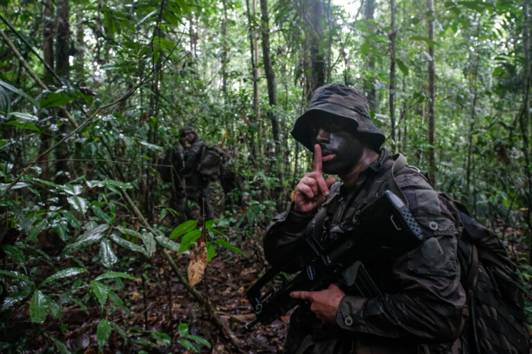 France, Maripasoula, 2018-12-20. In French Guyana, illegal gold mining has been thriving for decades. Fuelled by clandes