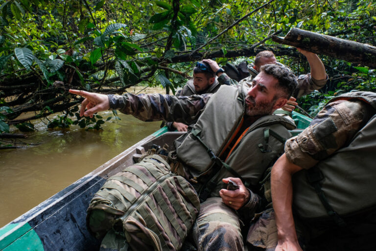France, Maripasoula, 2018-12-20. In French Guyana, illegal gold mining has been thriving for decades. Fuelled by clandes