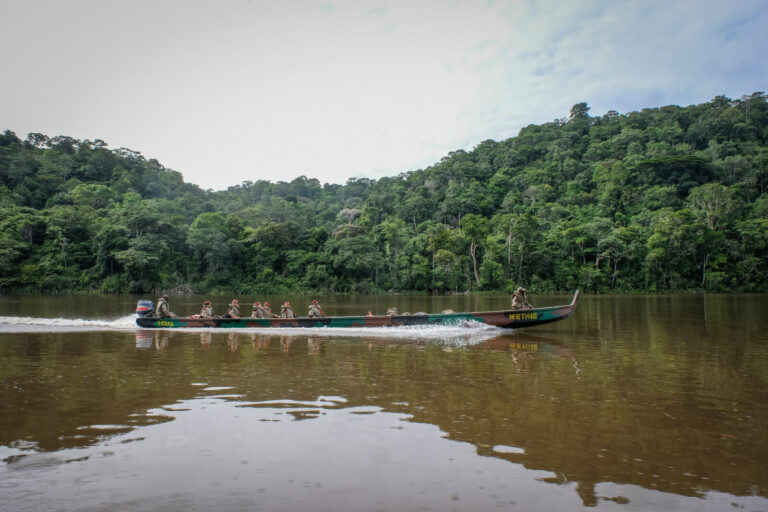 France, Maripasoula, 2018-12-20. In French Guyana, illegal gold mining has been thriving for decades. Fuelled by clandes