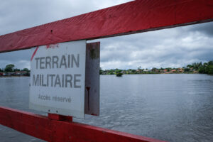 France, Maripasoula, 2018-12-20. French soldiers based in french Guyana againt illegal gold mining, a criminal enterpris