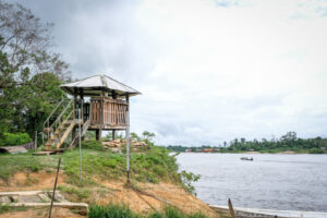 France, Maripasoula, 2018-12-20. French soldiers based in french Guyana againt illegal gold mining, a criminal enterpris