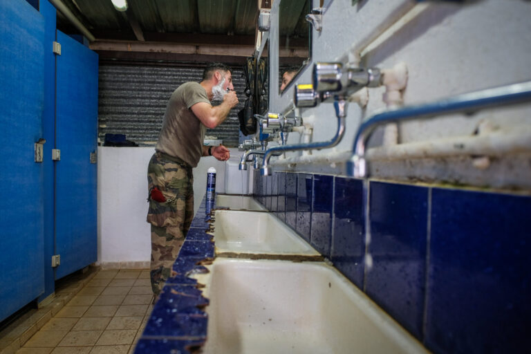 France, Maripasoula, 2018-12-20. French soldiers based in french Guyana againt illegal gold mining, a criminal enterpris