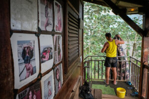 France, Maripasoula, 2018-12-20. French soldiers based in french Guyana againt illegal gold mining, a criminal enterpris