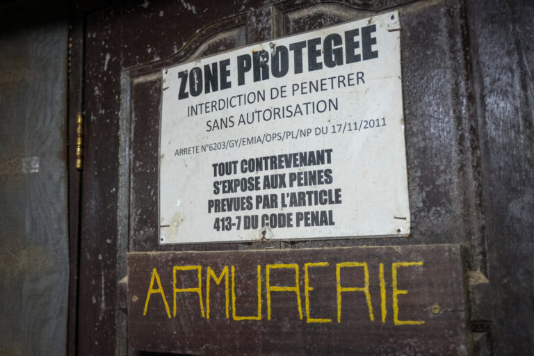 France, Maripasoula, 2018-12-20. French soldiers based in french Guyana againt illegal gold mining, a criminal enterpris