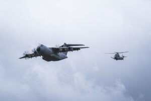 France, Bordeaux, 2023-03-30. Soldiers of the French special forces put on a show during the sofins show, on the militar