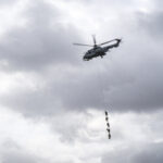 France, Bordeaux, 2023-03-30. Soldiers of the French special forces put on a show during the sofins show, on the militar