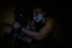 Djibouti, Djibouti, 2020-02-06. French military training into desert. Young officers learn how to survive and combat in