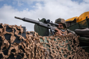 Djibouti, Djibouti, 2020-02-06. French military training into desert. Young officers learn how to survive and combat in