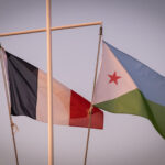 Djibouti, Djibouti, 2020-02-06. French military training into desert. Young officers learn how to survive and combat in