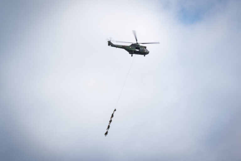 Djibouti, Djibouti, 2020-02-06. French military training into desert. Young officers learn how to survive and combat in 