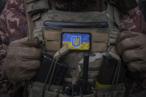 Ukraine, Orikhiv, 2023-03-16. Brigade of ukrainian volunteer army combat in south of Ukraine, in Zaporijia region. From 