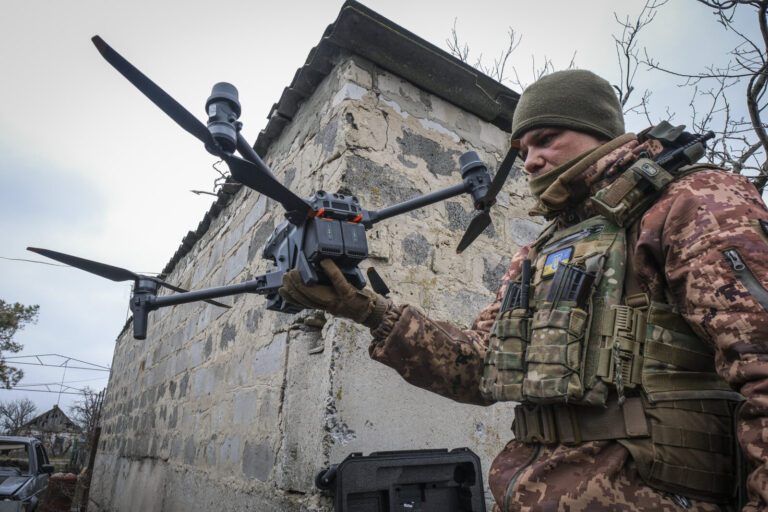 Ukraine, Orikhiv, 2023-03-16. Brigade of ukrainian volunteer army combat in south of Ukraine, in Zaporijia region. From 