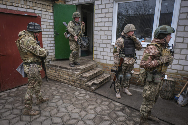Ukraine, Huliaipole, 2023-03-19. Brigade of ukrainian volunteer army combat in south of Ukraine, in Zaporijia region. Fr