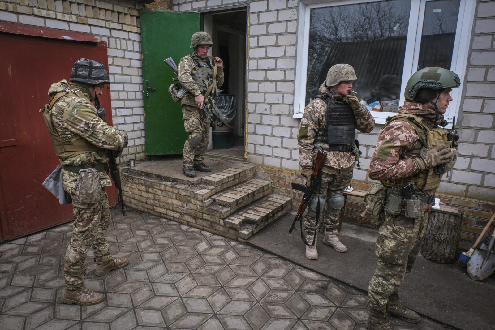 Ukraine, Huliaipole, 2023-03-19. Brigade of ukrainian volunteer army combat in south of Ukraine, in Zaporijia region. Fr