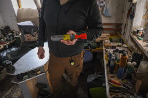 Ukraine, Huliaipole, 2023-03-19. Brigade of ukrainian volunteer army combat in south of Ukraine, in Zaporijia region. Fr