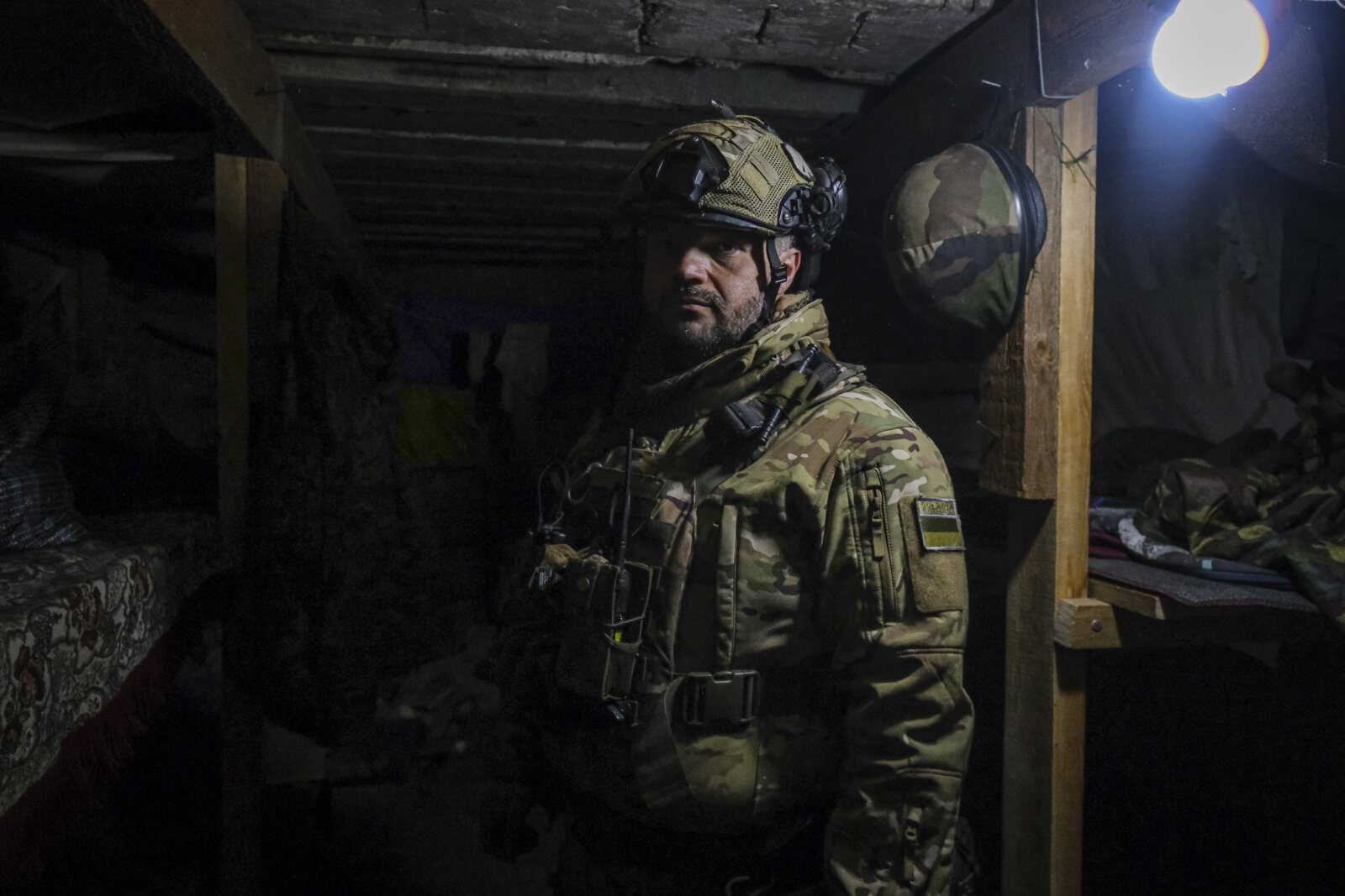 Ukraine, Huliaipole, 2023-03-19. Brigade of ukrainian volunteer army combat in south of Ukraine, in Zaporijia region. Fr