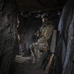 Ukraine, Huliaipole, 2023-03-19. Brigade of ukrainian volunteer army combat in south of Ukraine, in Zaporijia region. Fr