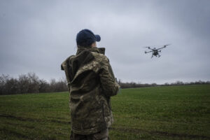Ukraine, Huliaipole, 2023-03-19. Brigade of ukrainian volunteer army combat in south of Ukraine, in Zaporijia region. Fr