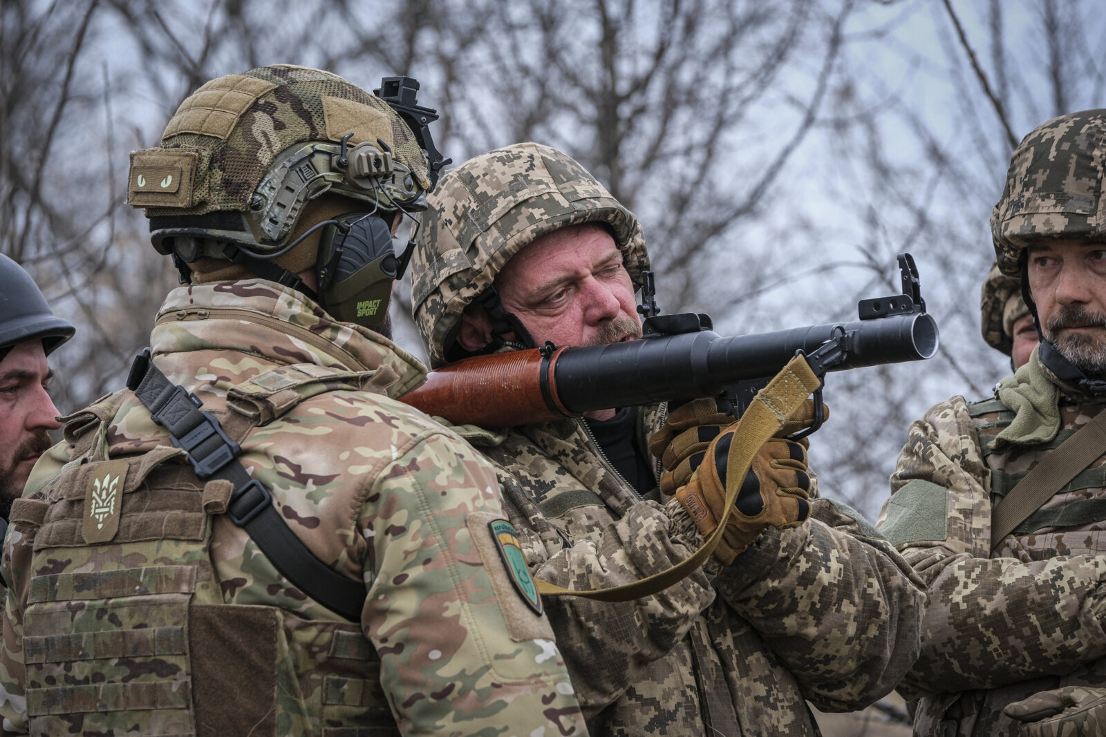 Ukraine, Huliaipole, 2023-03-19. Brigade of ukrainian volunteer army combat in south of Ukraine, in Zaporijia region. Fr