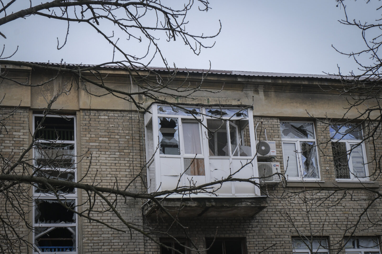 Ukraine, Sloviansk, 2023-03-20. On the road to the front line in Bakhmut, ukrainian army prepare for counter offensive a