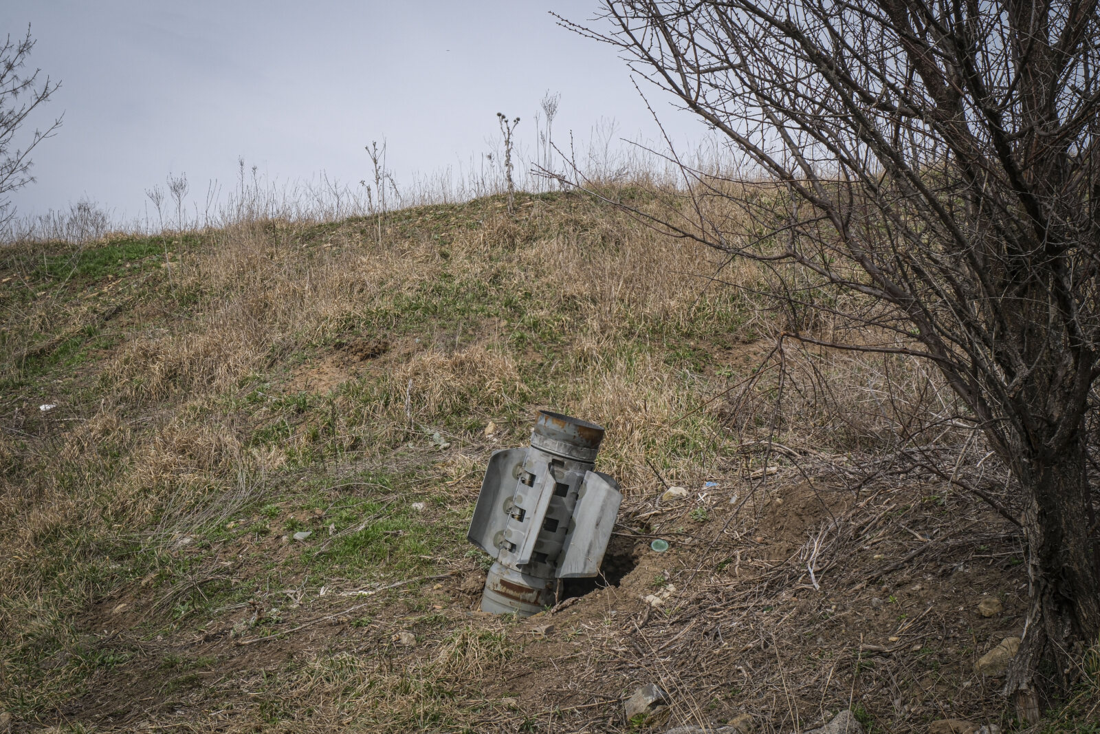 Ukraine, Kramatorsk, 2023-03-21. At few kilometers from the front line in Bakhmut, the city is hit by the russian forces