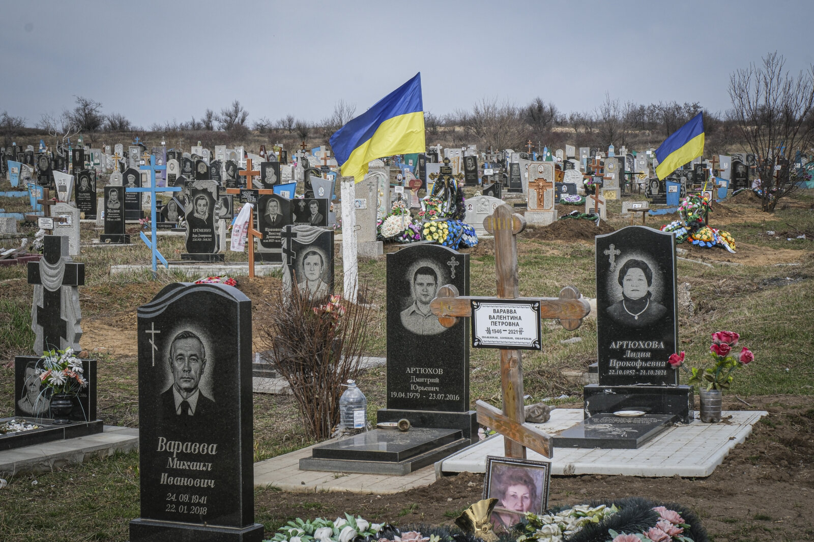 Ukraine, Kramatorsk, 2023-03-21. At few kilometers from the front line in Bakhmut, the city is hit by the russian forces