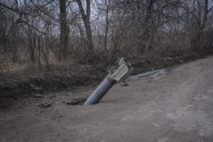 Ukraine, Tchassiv Yar, 2023-03-19. At few kilometers from the front line in Bakhmut, ukrainian army prepare for counter 