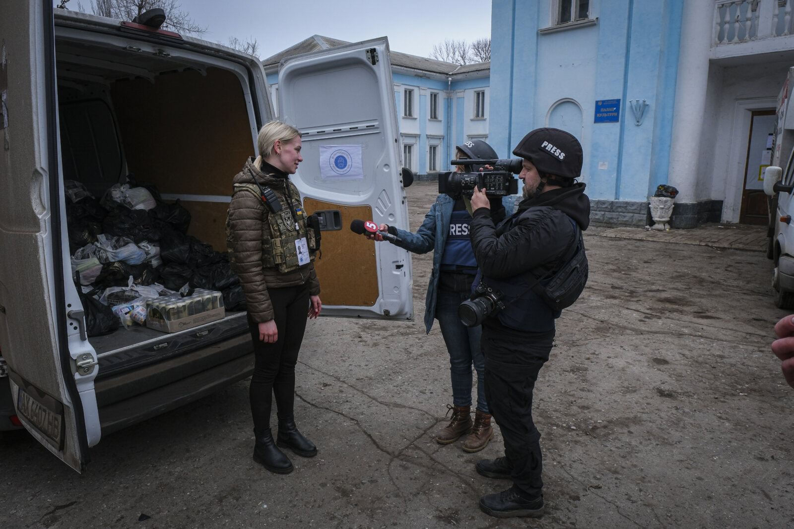 Ukraine, Tchassiv Yar, 2023-03-19. At few kilometers from the front line in Bakhmut, ukrainian army prepare for counter 