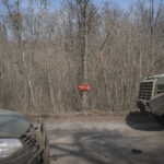 Ukraine, Tchassiv Yar, 2023-03-22. At few kilometers from the front line in Bakhmut, the city was almost destroy by the