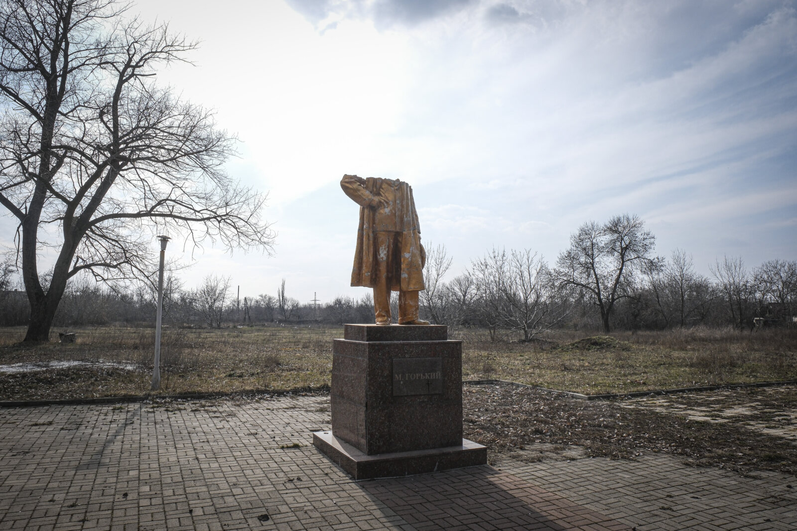 Ukraine, Tchassiv Yar, 2023-03-22. At few kilometers from the front line in Bakhmut, the city was almost destroy by the 